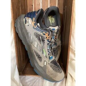Brooks Mens Launch 9 Speed Running Shoes Blue Gray Black 1103861D046 Size 12 D